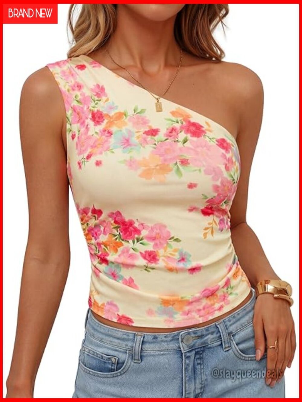 Floral Off Shoulder Mesh Crop Top Y2K Summer Beach Vacation Outfit